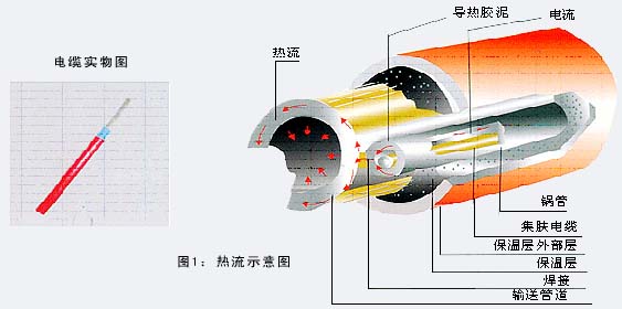 集肤效应伴热电缆系统