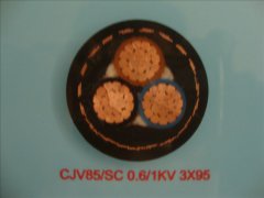 CJV85/SC 0.6/1KV 3*95船用电力电缆