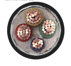 YJV22-3*120+1*70mm2交联钢带铠装电力电缆 第1张