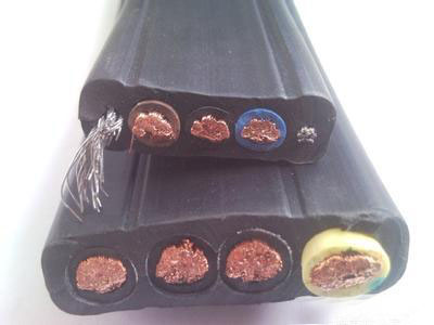 YBP-J钢丝加强型扁平橡套电缆 YBP-J钢丝加强型扁平橡套电缆